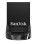 Spominski ključek 512GB USB 3.1 Sandisk Ultra FIT 130MB/s kovinski s pokrovčkom črn (SDCZ430-512G-G46)