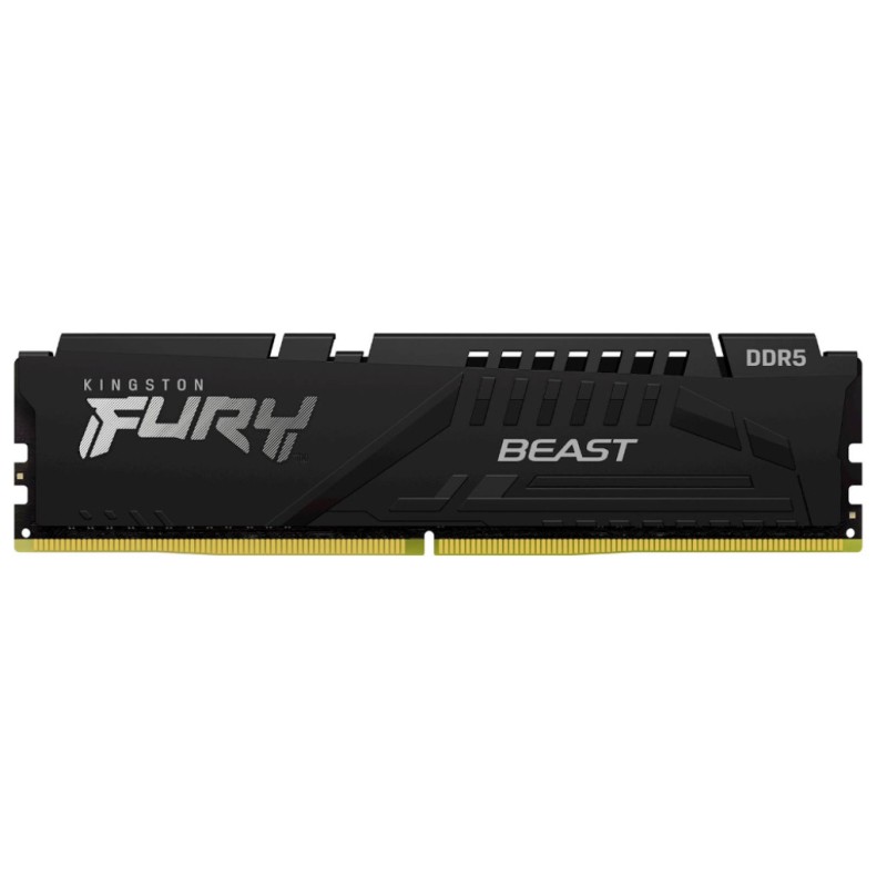 DDR5 16GB 5200MHz CL36 Single (1x16GB) Kingston Fury Beast XMP3.0 1,25V Fury črna (KF552C36BBE-16) KINGSTON DDR5 16GB 5200MHz CL36 Single (1x16GB) Kingston Fury Beast XMP3.0 1,25V Fury črna (KF552C36BBE-16)