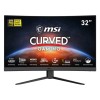Monitor MSI 80 cm (31,5) G32CQ4 2560x1440 Curved Gaming 165Hz VA 1ms 2xHDMI DisplayPort  FreeSync Premium Optix črna