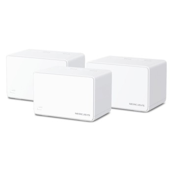 Dostopna točka MERCUSYS Halo H80X WiFi6 802.11ax AX3000 2402Mbit/s 3xRJ45 Dualband MESH MU-MIMO 1x notranja antena (Halo H80X(3-pack)) Dostopna točka MERCUSYS Halo H80X WiFi6 802.11ax AX3000 2402Mbit/s 3xRJ45 Dualband MESH MU-MIMO 1x notranja antena (Halo H80X(3-pack))