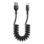 Kabel USB-C => USB-A 2.0 tekstil ovoj 1,80m 2A QC4 Mcdodo Omega - črn (CA-6420) Kabel USB-C => USB-A 2.0 tekstil ovoj 1,80m 2A QC4 Mcdodo Omega - črn (CA-6420)