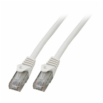 KABEL PATCH UTP Cat 6   7,50m  RJ45 1Gbit EFB - bel (K8104WS.7,5)