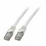 KABEL PATCH UTP Cat 6   7,50m  RJ45 1Gbit EFB - bel (K8104WS.7,5)