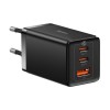 Hišni polnilec 100-240V => USB-A 2x USB-C 65W za mobilni telefon ali tablični računalnik Baseus GaN5 Pro PD3 + PPS + QC3 (CCGP120201) Baseus Hišni polnilec 100-240V => USB-A 2x USB-C 65W za mobilni telefon ali tablični računalnik Baseus GaN5 Pro PD3 + PPS + QC3 (CCGP120201)