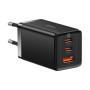 Hišni polnilec 100-240V => USB-A 2x USB-C 65W za mobilni telefon ali tablični računalnik Baseus GaN5 Pro PD3 + PPS + QC3 (CCGP120201)