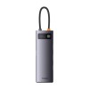 Priklopna postaja USB-C =>BASEUS 1xHDMI 1xVGA 3xUSB3.0 1xUSB-C PD100W Čitalec kartic (WKWG050013) Baseus Priklopna postaja USB-C =>BASEUS 1xHDMI 1xVGA 3xUSB3.0 1xUSB-C PD100W Čitalec kartic (WKWG050013)