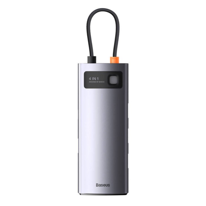 Priklopna postaja USB-C => 4x USB 3.0 1x USB-C power port 5V/3A Baseus (WKWG070013)