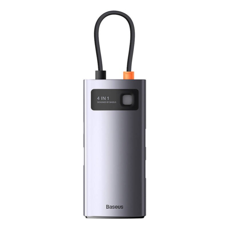 Priklopna postaja USB-C => 3x USB 3.0 1x RJ45 Giga 1xUSB-C power port 5V/3A (WKWG070113) Baseus Priklopna postaja USB-C => 3x USB 3.0 1x RJ45 Giga 1xUSB-C power port 5V/3A (WKWG070113)