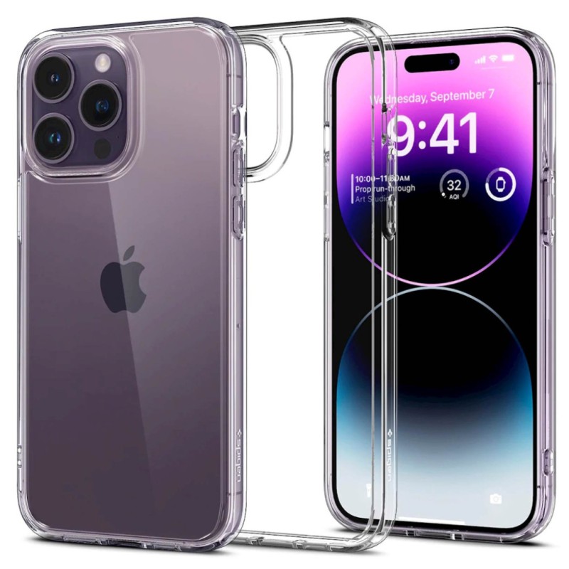 Ovitek za mobilni telefon SPIGEN IPHONE 14 PRO MAX ULTRA HYBRID CRYSTAL CLEA Spigen Ovitek za mobilni telefon SPIGEN IPHONE 14 PRO MAX ULTRA HYBRID CRYSTAL CLEA