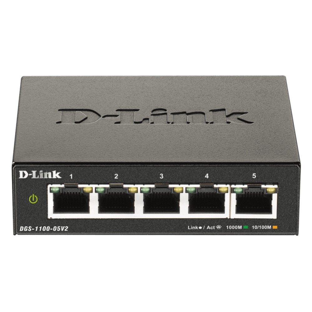 STIKALO 5-PORT D-link 100/1000 Managed (DGS-1100-05V2/E) D-link STIKALO 5-PORT D-link 100/1000 Managed (DGS-1100-05V2/E)