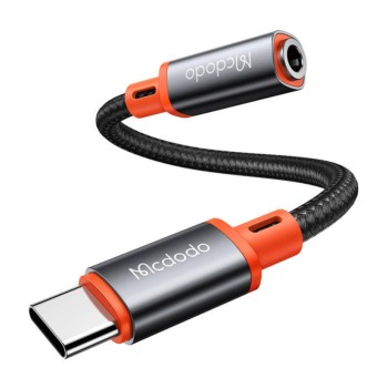 Adapter avdio USB-C (m) => 3,5mm (ž) Mcdodo DAC 0,11m (CA-7561) Adapter avdio USB-C (m) => 3,5mm (ž) Mcdodo DAC 0,11m (CA-7561)