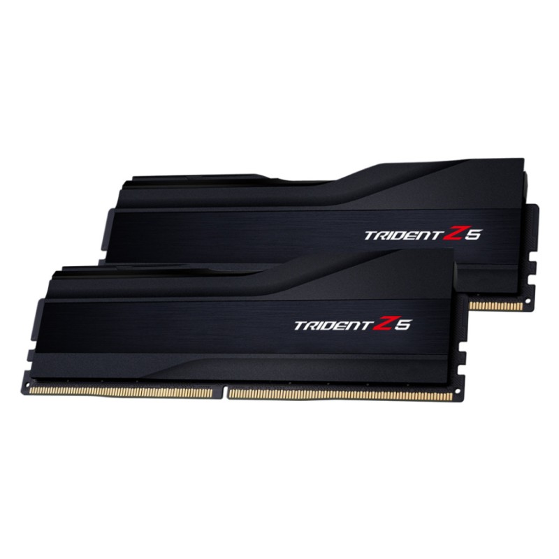 DDR5 32GB 6000MHz CL36 KIT (2x16GB) G.Skill Trident Z5 1,35V Gaming črna (F5-6000J3636F16GX2-TZ5K) G.Skill DDR5 32GB 6000MHz CL36 KIT (2x16GB) G.Skill Trident Z5 1,35V Gaming črna (F5-6000J3636F16GX2-TZ5K)