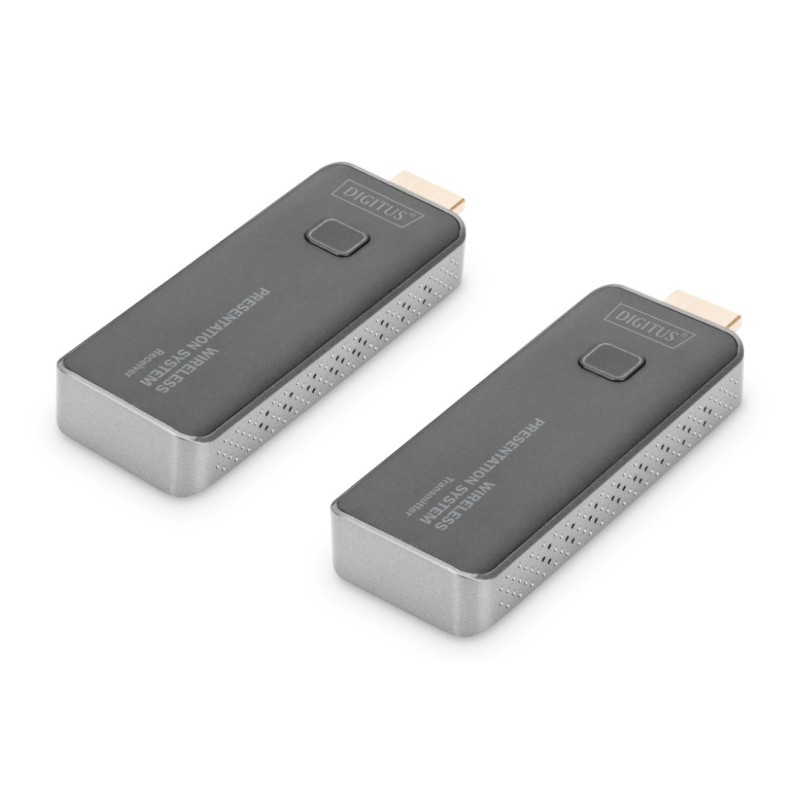 Brezžični ojačevalec signala HDMI SET Click & Present MINI Digitus (DS-55319) Digitus Brezžični ojačevalec signala HDMI SET Click & Present MINI Digitus (DS-55319)