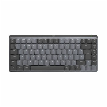 Tipkovnica brezžična + Bluetooth Logitech MX Mechanical MINI UK | SLO gravura grafitna LED osvetlitev (920-010780)