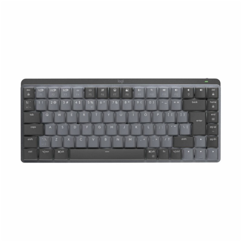Tipkovnica brezžična + Bluetooth Logitech MX Mechanical MINI UK | SLO gravura grafitna LED osvetlitev (920-010780) LOGITECH Tipkovnica brezžična + Bluetooth Logitech MX Mechanical MINI UK | SLO gravura grafitna LED osvetlitev (920-010780)
