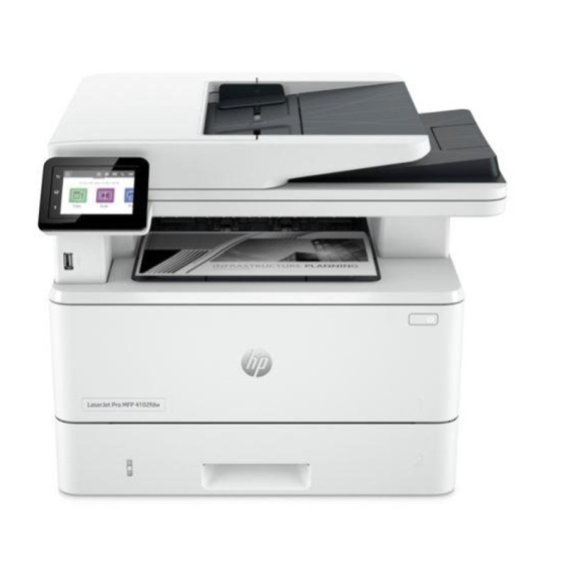 Tiskalnik multifunkcijski laserski ČB HP LaserJet Pro 4102fdw A4 duplex tisk duplex skeniranje faks USB LAN WiFi 40ppm (2Z624F#B19) HP Tiskalnik multifunkcijski laserski ČB HP LaserJet Pro 4102fdw A4 duplex tisk duplex skeniranje faks USB LAN WiFi 40ppm (2Z624F#B19)