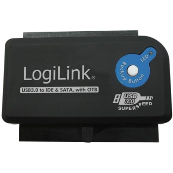 Pretvornik USB 3.0 => IDE/SATA za HDD LogiLink z OTB funkcijo (AU0028A) EOLS-P Pretvornik USB 3.0 => IDE/SATA za HDD LogiLink z OTB funkcijo (AU0028A) EOLS-P
