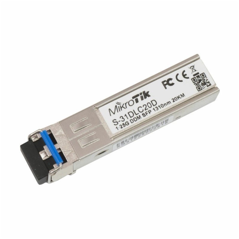 SFP modul 1,25Gbp/s Mikrotik Mi (S-31DLC20D) MIKROTIK SFP modul 1,25Gbp/s Mikrotik Mi (S-31DLC20D)