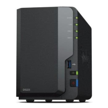 NAS ohišje Synology DS-223 (2GB, Realtek RTD1619B) All-In-One server 2x 3.5
