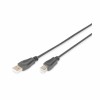 Kabel USB A => B 0,50m dvojno oklopljen transparent Digitus (AK-300105-005-S) Digitus Kabel USB A => B 0,50m dvojno oklopljen transparent Digitus (AK-300105-005-S)