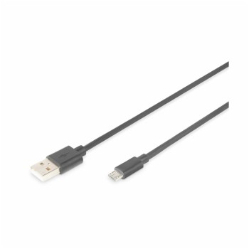 Kabel USB A => B micro 1,8m (za mobitele) Digitus (AK-300110-030-S)