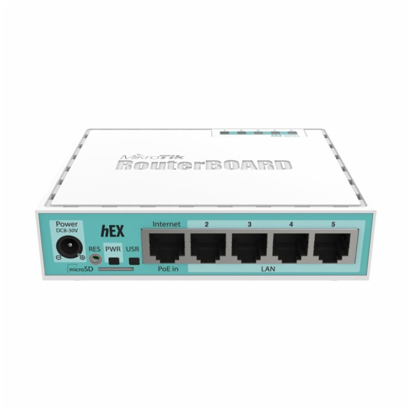 Usmerjevalnik žični Mikrotik 100/1000 RJ45 5xLAN (RB750GR3)