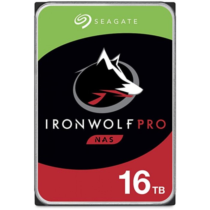 Trdi disk 16TB Seagate IronWolf Pro 256MB - primerno za NAS (ST16000NT001)