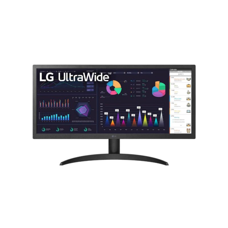 Monitor LG 66 cm (26,0) 26WQ500 2560x1080 75Hz IPS 5ms 2xHDMI  sRGB99% FreeSync HDR10 LG Monitor LG 66 cm (26,0) 26WQ500 2560x1080 75Hz IPS 5ms 2xHDMI  sRGB99% FreeSync HDR10