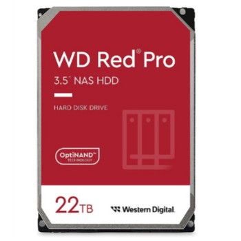 Trdi disk 22TB WD WD221KFGX - Red PRO 512MB - primeren za snemalnike 24/7 (WD221KFGX) Trdi disk 22TB WD WD221KFGX - Red PRO 512MB - primeren za snemalnike 24/7 (WD221KFGX)