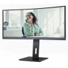 Monitor AOC 86,4 cm (34,0) CU34P3CV 3440x1440 Curved 100Hz VA 4ms HDMI DisplayPort USB-C 65W 4xUSB3.2 HAS Zvočniki 2x5W  3H RJ45 KVM