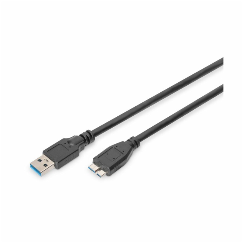 Kabel USB 3.0 A => B Micro 0,25m Digitus (AK-300117-003-S) Digitus Kabel USB 3.0 A => B Micro 0,25m Digitus (AK-300117-003-S)