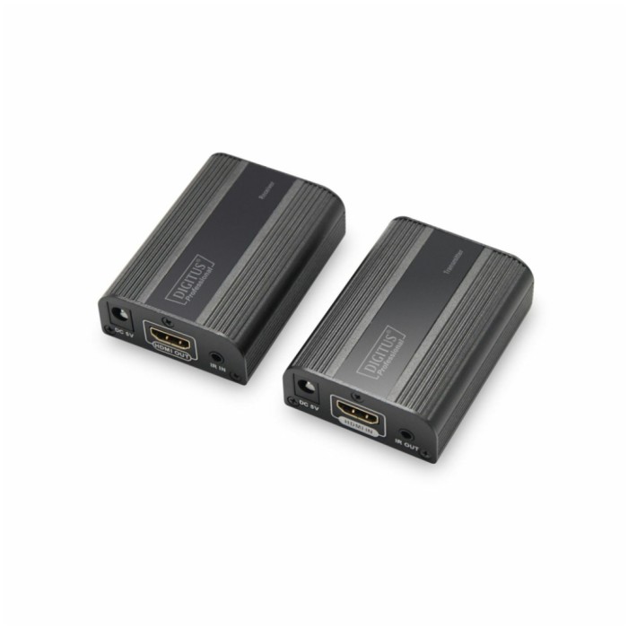 Podaljševalec signala - Digitus HDMI+IR RJ45-RJ45 do 60m 4K2K/60Hz DS-55204 Podaljševalec signala - Digitus HDMI+IR RJ45-RJ45 do 60m 4K2K/60Hz DS-55204
