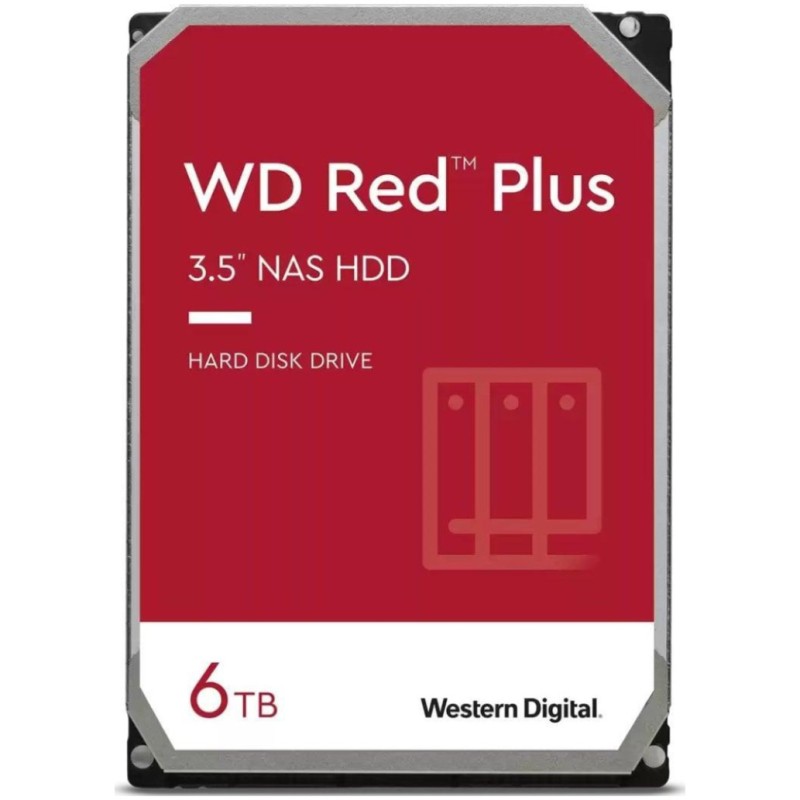 Trdi disk 6TB SATA3 WD60EFPX 6GB/s 256MB Intellipower Red Plus - primerno za NAS (WD60EFPX) WD Trdi disk 6TB SATA3 WD60EFPX 6GB/s 256MB Intellipower Red Plus - primerno za NAS (WD60EFPX)