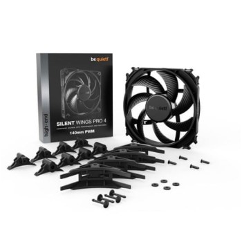 Ventilator be quiet! Silent Wings 4 Pro 140mm črna Ventilator be quiet! Silent Wings 4 Pro 140mm črna