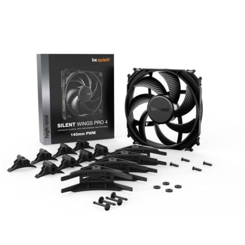 Ventilator be quiet! Silent Wings 4 Pro 140mm črna be quiet! Ventilator be quiet! Silent Wings 4 Pro 140mm črna