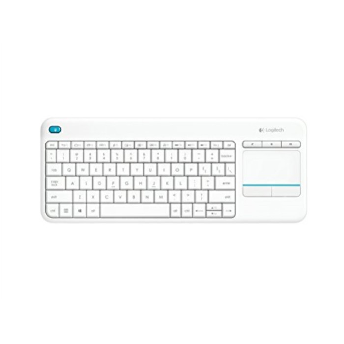 Tipkovnica brezžična Logitech K400 Plus US | SLO gravura bela + TouchPad (920-007146) Tipkovnica brezžična Logitech K400 Plus US | SLO gravura bela + TouchPad (920-007146)