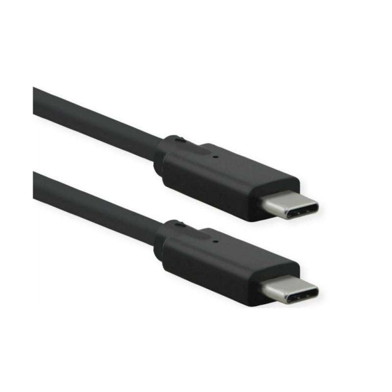 Kabel USB-C => USB-C 3.2 Gen2 20V/5A (100W/20Gbps) 1,5m Roline Roline Kabel USB-C => USB-C 3.2 Gen2 20V/5A (100W/20Gbps) 1,5m Roline