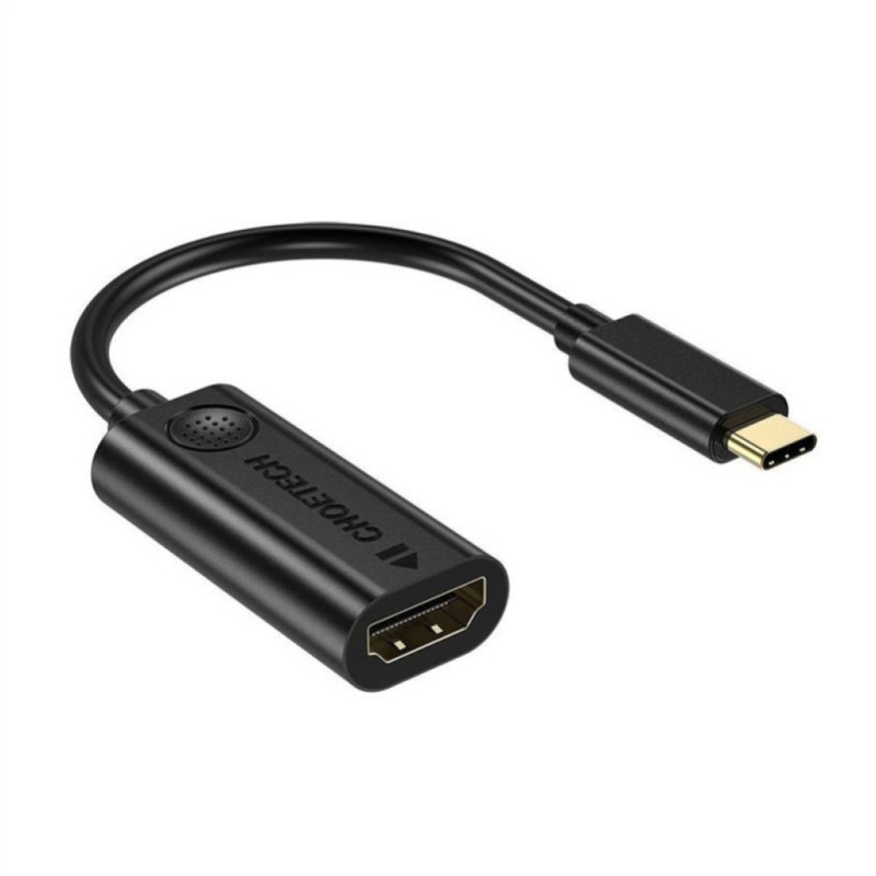 Adapter USB-C => HDMI 2.0 4K 15cm 60Hz Choetech (HUB-H04 Choetech Adapter USB-C => HDMI 2.0 4K 15cm 60Hz Choetech (HUB-H04