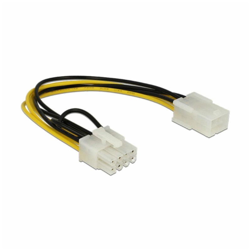 Adapter DC 6pin na 8pin za grafične kartice PCI-express 0,2m Delock (83775) Delock Adapter DC 6pin na 8pin za grafične kartice PCI-express 0,2m Delock (83775)