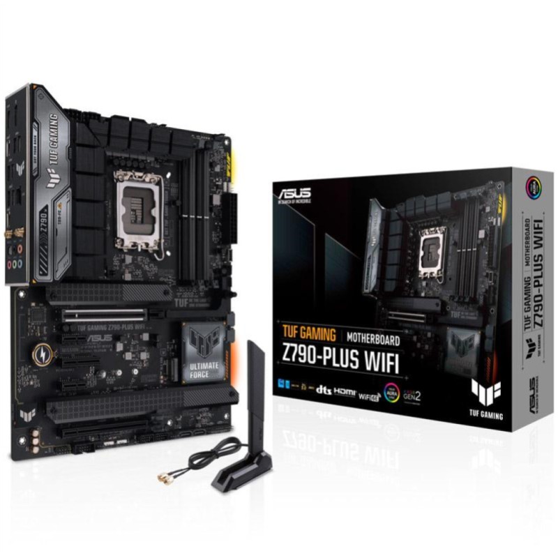 Osnovna plošča 1700 Asus TUF GAMING Z790-PLUS ATX HDMI DP 90MB1D80-M0EAY0 ASUS Osnovna plošča 1700 Asus TUF GAMING Z790-PLUS ATX HDMI DP 90MB1D80-M0EAY0