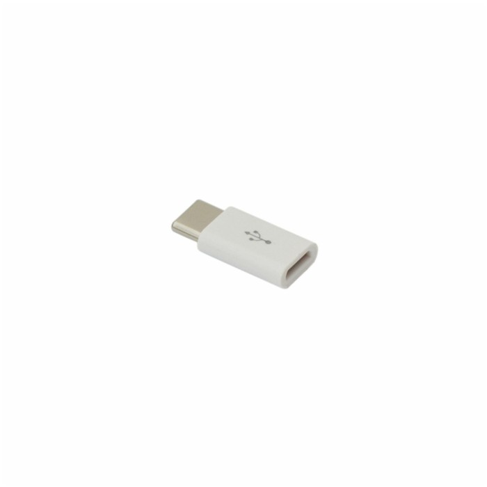 Adapter USB-C => microUSB(ž) 2.0 SBOX bel (AD.USB-C W/R) Adapter USB-C => microUSB(ž) 2.0 SBOX bel (AD.USB-C W/R)
