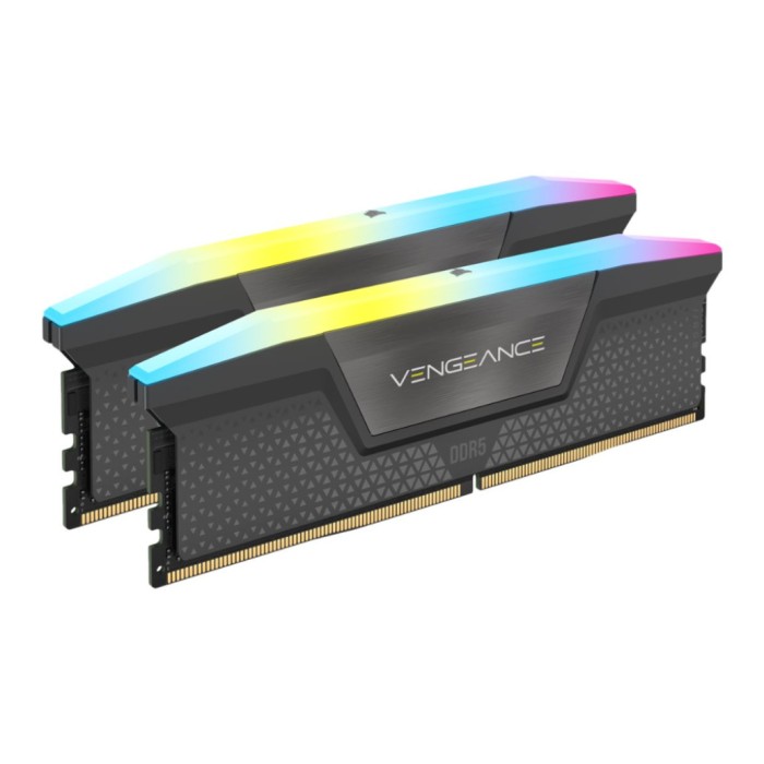 DDR5 32GB 6000MHz CL36 KIT (2x16GB) Corsair RGB Vengeance XMP3.0 1,4V PC črna (CMH32GX5M2B6000Z30K) DDR5 32GB 6000MHz CL36 KIT (2x16GB) Corsair RGB Vengeance XMP3.0 1,4V PC črna (CMH32GX5M2B6000Z30K)