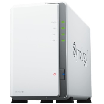 NAS ohišje Synology DS223J All-In-One server 2x 3.5
