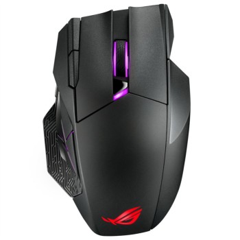 Miš Asus brezžična ROG Spatha X M optična gaming 12 gumbov 19000DPI ARGB črna (90MP0220-BMUA00)