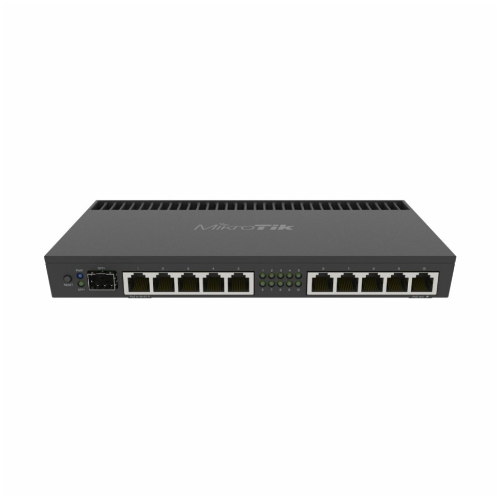 Mikrotik usmerjevalnik 10xRJ45 10/100/1000 +1xSFP + 48cm RB4011iGS+RM Mikrotik MIKROTIK Mikrotik usmerjevalnik 10xRJ45 10/100/1000 +1xSFP + 48cm RB4011iGS+RM Mikrotik