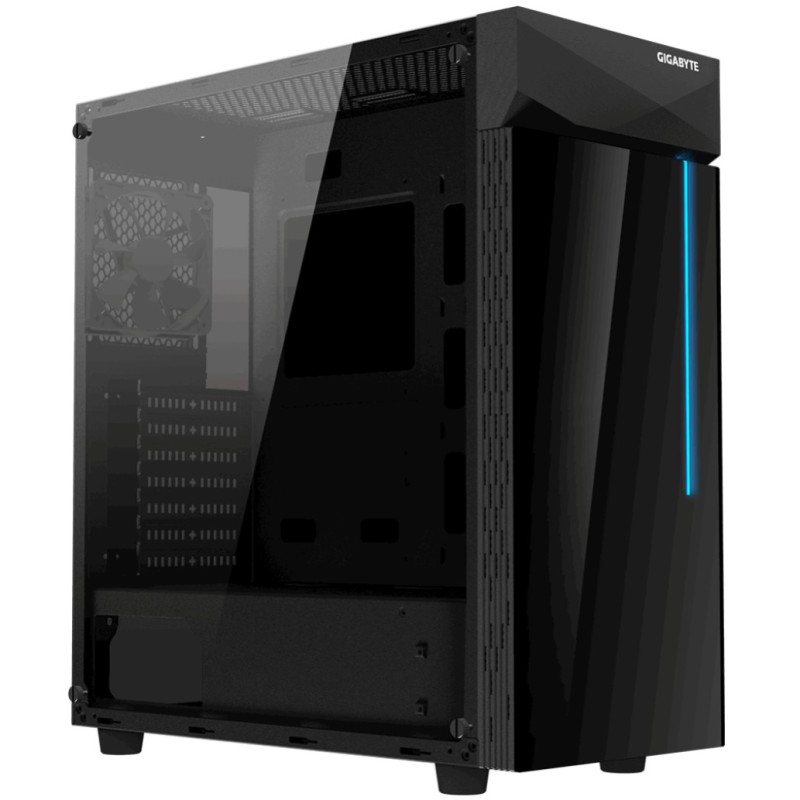 Ohišje GigaByte GB-C200 Glass MidiATX - črna RGB GIGABYTE Ohišje GigaByte GB-C200 Glass MidiATX - črna RGB