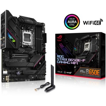 Osnovna plošča AM5 Asus ROG STRIX B650E-F GAMING WIFI ATX 1xHDMI 2.1 1xDisplayPort 1.4 Osnovna plošča AM5 Asus ROG STRIX B650E-F GAMING WIFI ATX 1xHDMI 2.1 1xDisplayPort 1.4