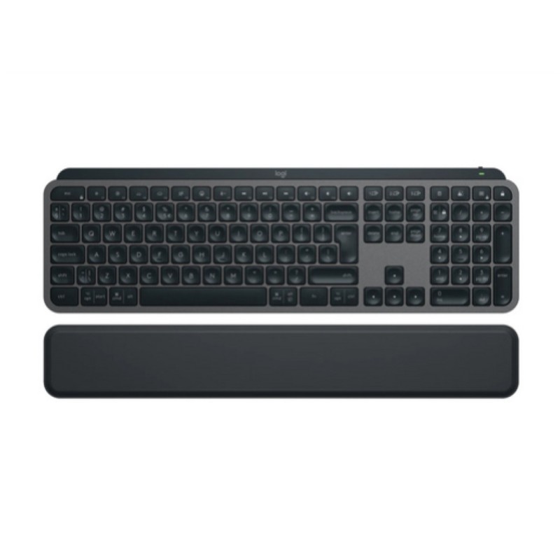 Tipkovnica Bluetooth + USB Logitech MX Keys S Plus US international | SLO gravura črna LED osvetlitev + naslon za zapestje (920-011589) LOGITECH Tipkovnica Bluetooth + USB Logitech MX Keys S Plus US international | SLO gravura črna LED osvetlitev + naslon za zapestje (920-011589)