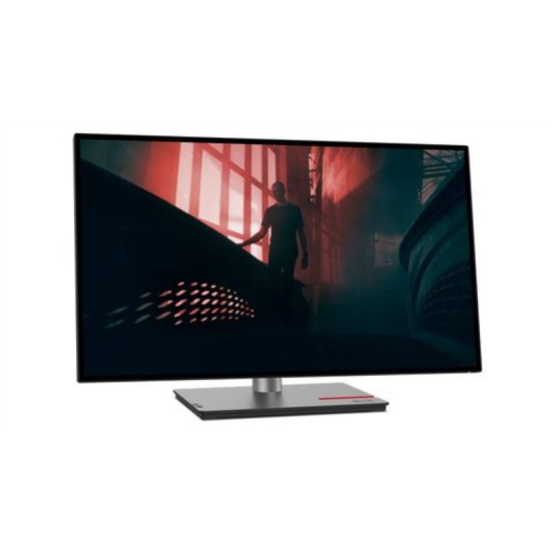 Monitor Lenovo 68,6 cm (27,0) P27h-30 2560x1440 IPS 4ms HDMI DisplayPort USB-C 100W DP-Out 4xUSB3.2 USB-C-Out Pivot  DCI-P3-95% RJ45 ThinkVision