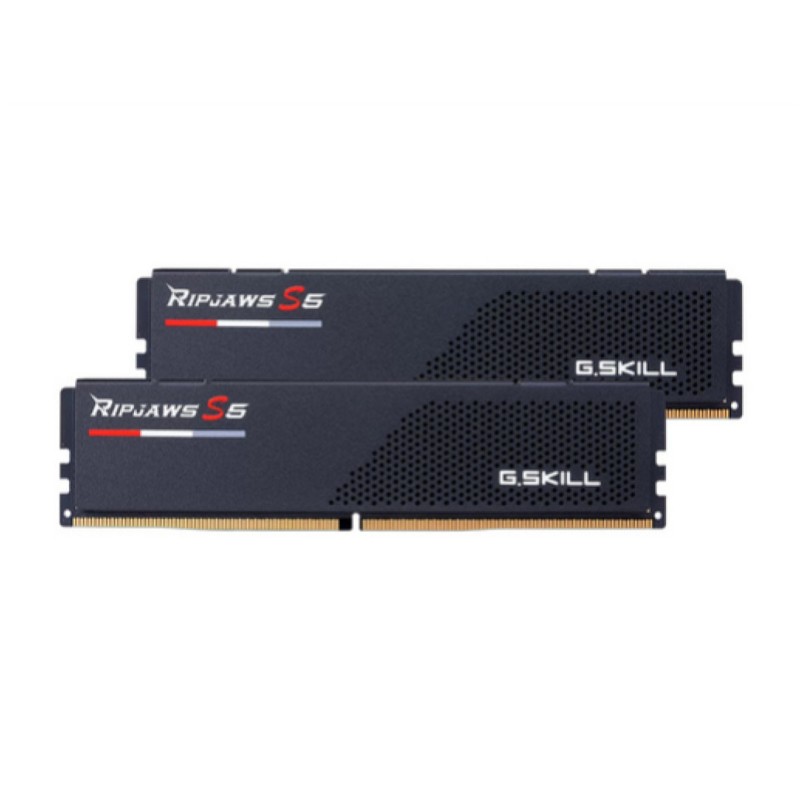 DDR5 64GB 6000MHz CL30 KIT (2x32GB) G.Skill Ripjaws S5 XMP3.0 1,4V PC črna (F5-6000J3040G32GX2-RS5K)